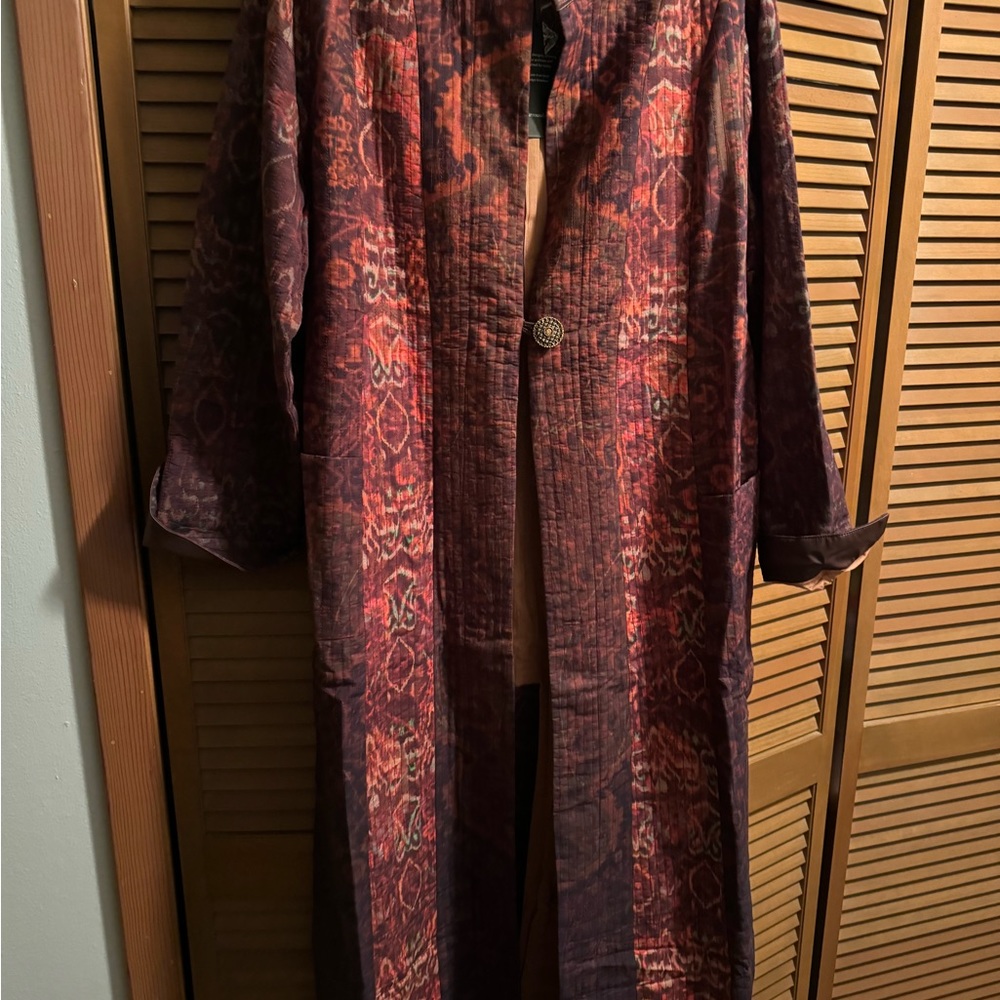 Soft surroundings nwt 1x long jacket